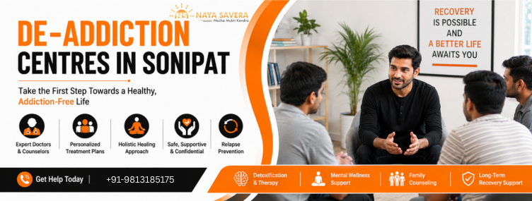 De-Addiction Centres in Sonipat: Treatment Options, Costs, Care & Recovery Services