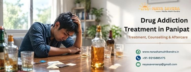 Drug Addiction Treatment in Panipat: Treatment, Counselling & Aftercare